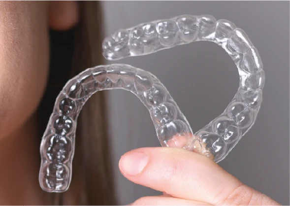 Clear aligners for teeth straightening